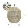Retro Hemp Rope Pendant Light